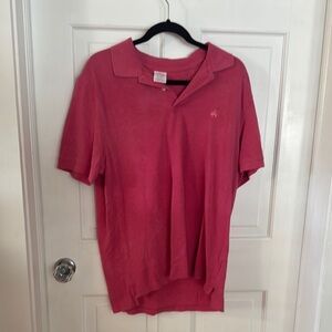Brooks Brothers men’s Pink Polo Shirt Large